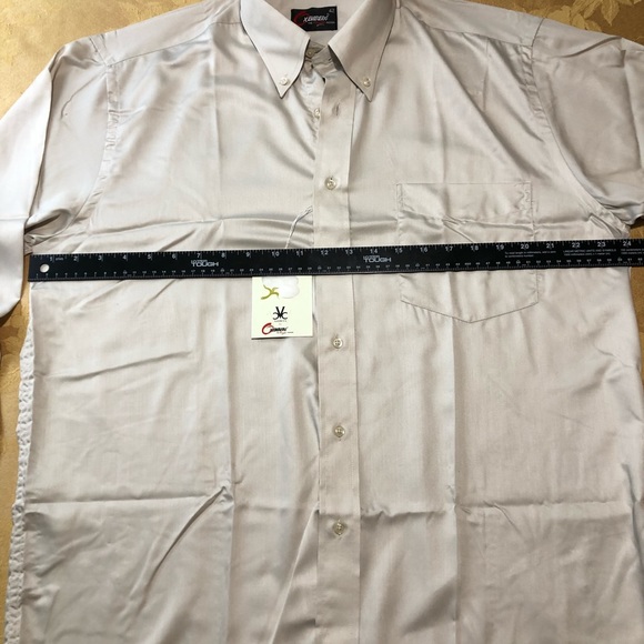 NWT Oxemberg Mens Shirt Size L Large Slim Fit 42 - Picture 2 of 7